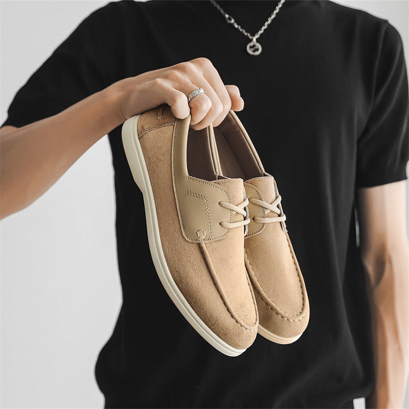 Mens Casual Low-top Lace-up Shoes