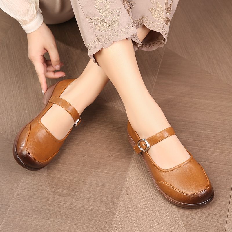 Casual All-match Pumps Soft-soled Womens Shoes
