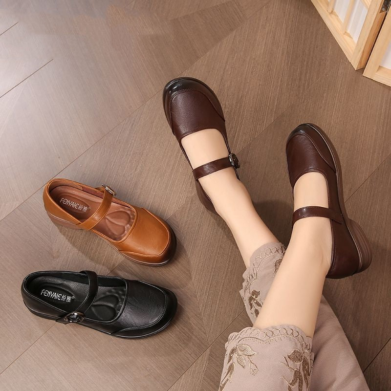 Casual All-match Pumps Soft-soled Womens Shoes