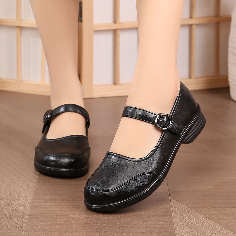 Casual All-match Pumps Soft-soled Womens Shoes
