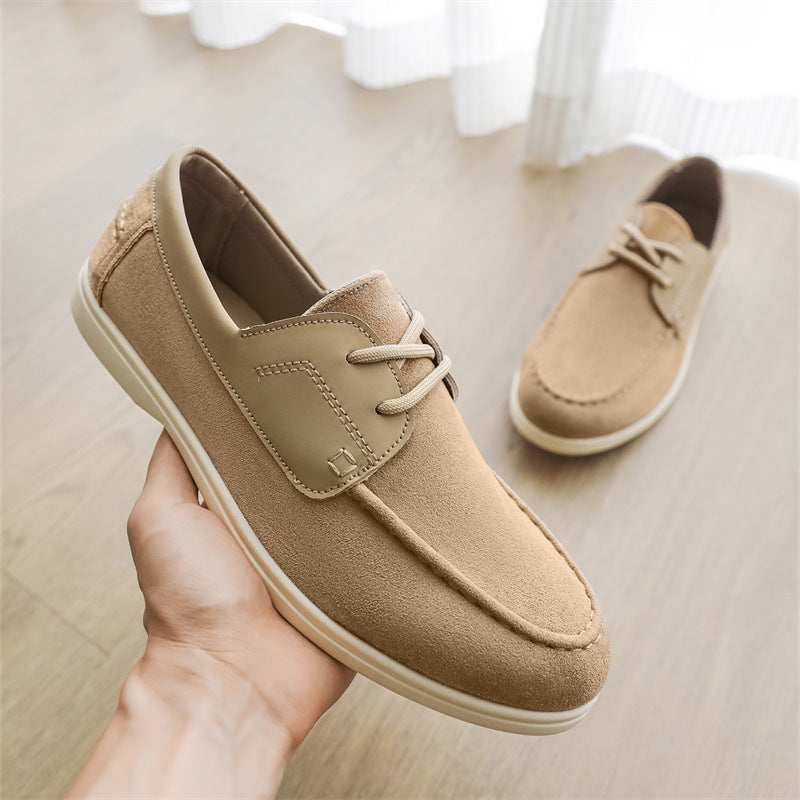 Mens Casual Low-top Lace-up Shoes