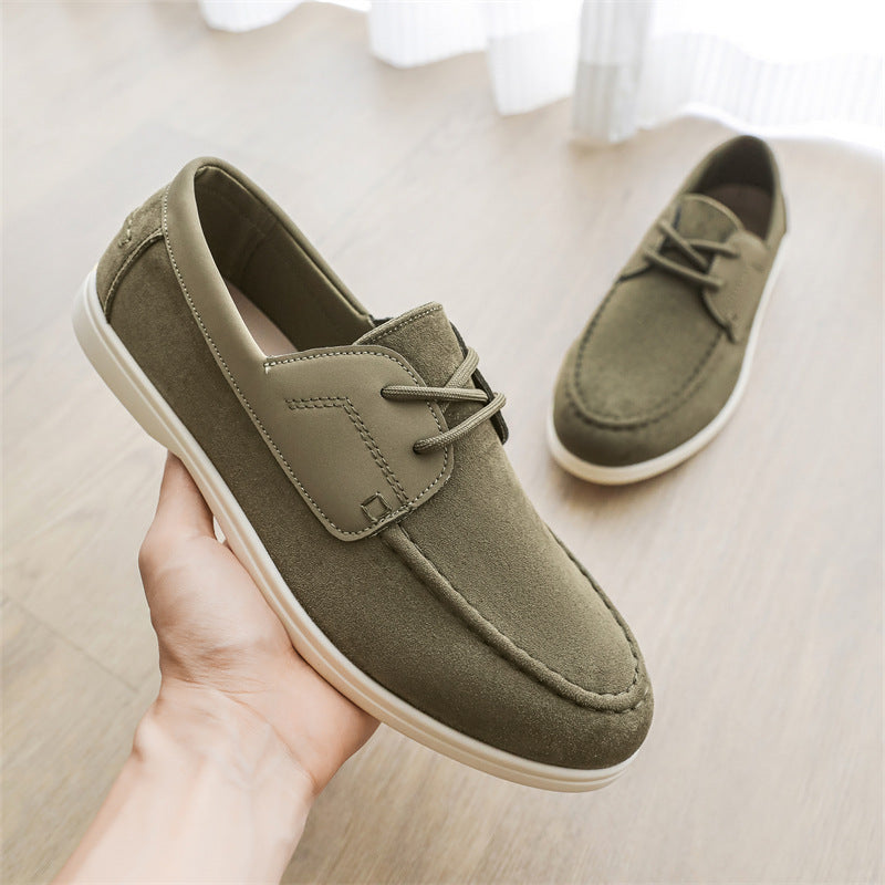 Mens Casual Low-top Lace-up Shoes