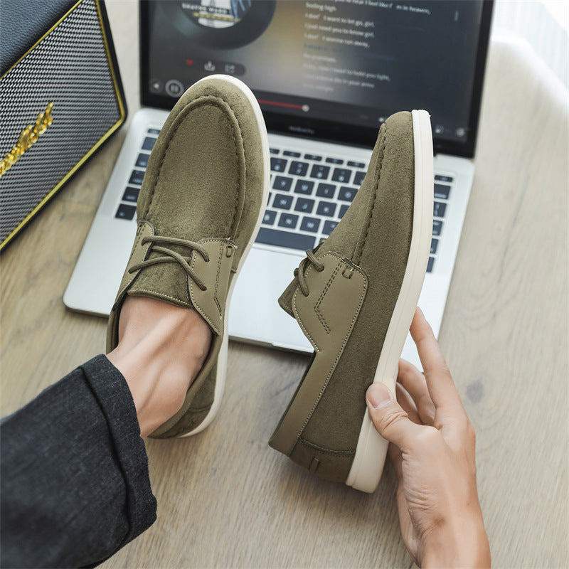 Mens Casual Low-top Lace-up Shoes